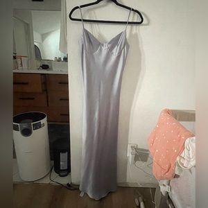 Maxi Satin Dress - Zara
